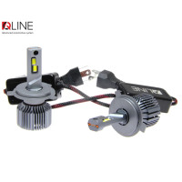 Світлодіодні лампи QLine Ultra +200% 55W H4 6000K 12V Світлодіодні лампи QLine Ultra +200% 55W H4 6000K 12V