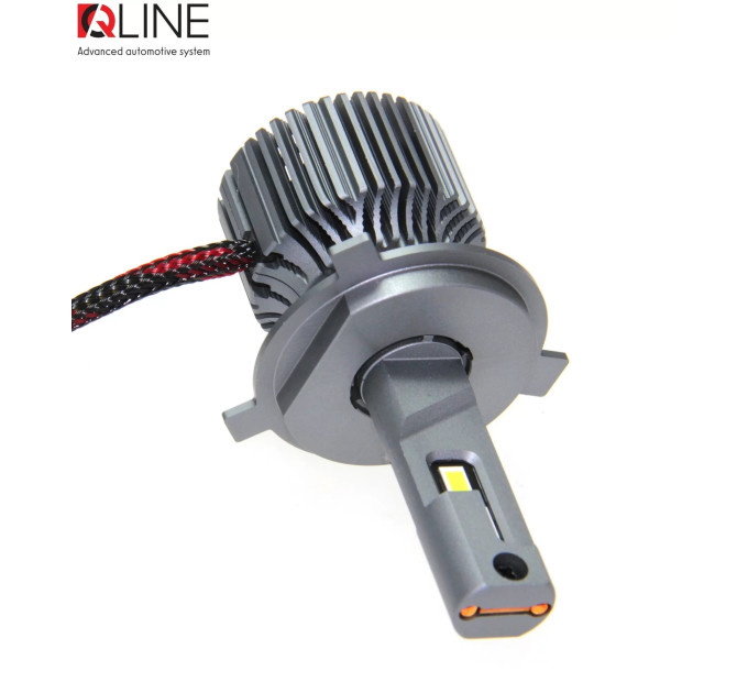 Світлодіодні лампи QLine Ultra +200% 55W H4 6000K 12V