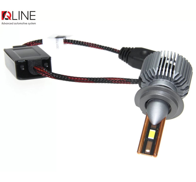 Світлодіодні лампи QLine Ultra +200% 55W H7 6000K 24V