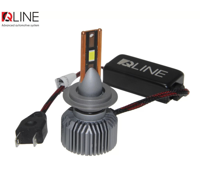 Світлодіодні лампи QLine Ultra +200% 55W H7 6000K 24V