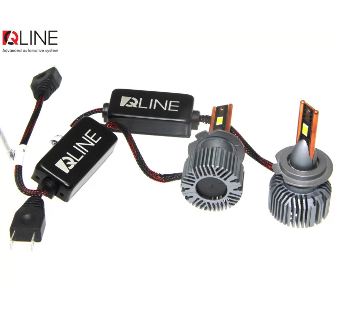 Світлодіодні лампи QLine Ultra +200% 55W H7 6000K 24V