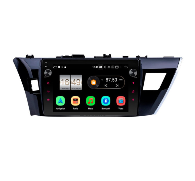 Штатна магнітола Torssen Toyota Corolla 2013-2017 MP10232 круговий огляд
