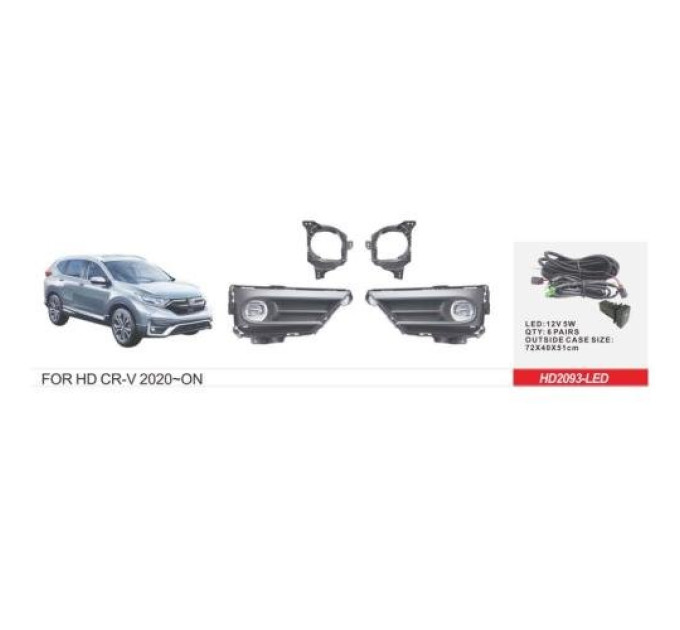 Протитуманні фари Vitol HD-2093-LED Honda CR-V/2019