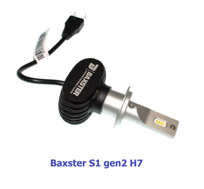 Світлодіодні лампи Baxster S1 gen2 H7 5000K