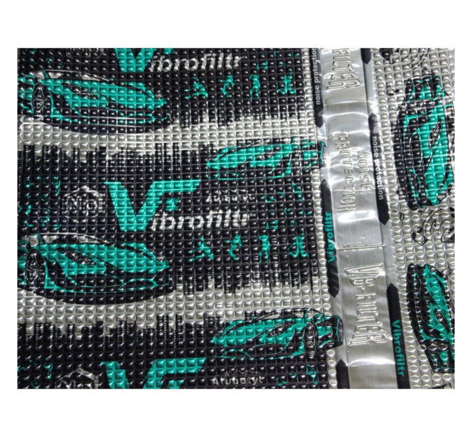 Шумоізоляція Vibrofiltr ВФ100 -1,5 v2 (0,7х0,5)