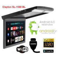 Монітор стельовий Clayton SL-1588 BL Android Монітор стельовий Clayton SL-1588 BL Android