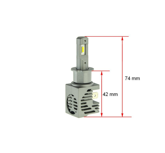 Світлодіодні лампи Cyclone LED H3 5000K 4600Lm type 33