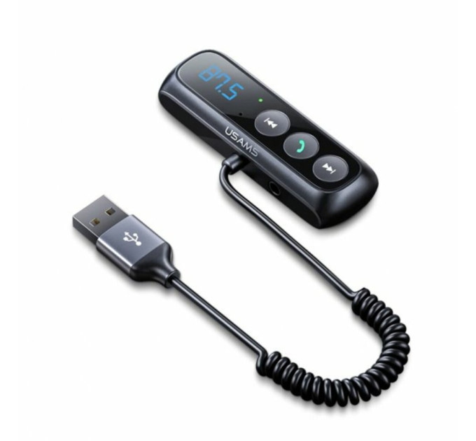 Bluetooth ресивер Usams US-SJ503 Black