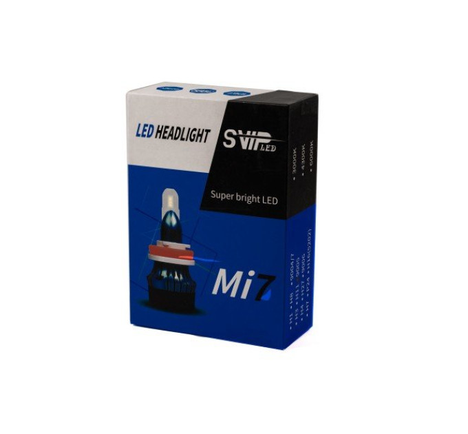 Світлодіодні лампи HeadLight Mi7 H4 (P43t) 55W 12V 4000Lm