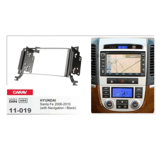 Перехідна рамка Hyundai Santa Fe Carav 11-019