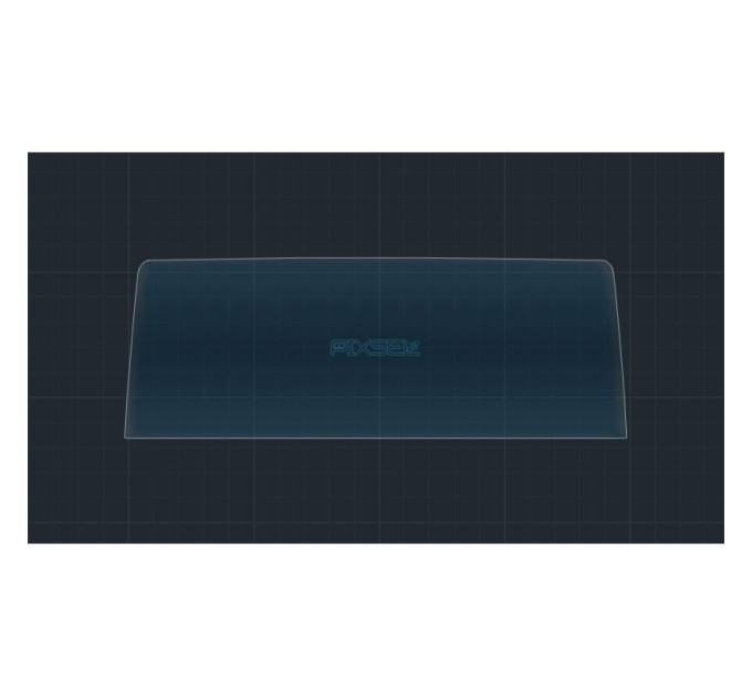 Захисне скло на монітор BMW X6 / X6M 2015-2018 (F16) (гартоване) Pixsel BMW-2920-T