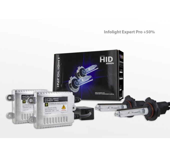 Комплект ксенону Infolight Expert Pro CANBUS HВ3 9005 4300K +50%