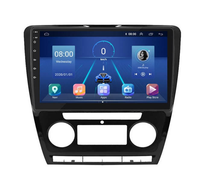 Штатна магнітола Skoda Octavia A5 2008-2013 Element 6/128 4G CarPlay