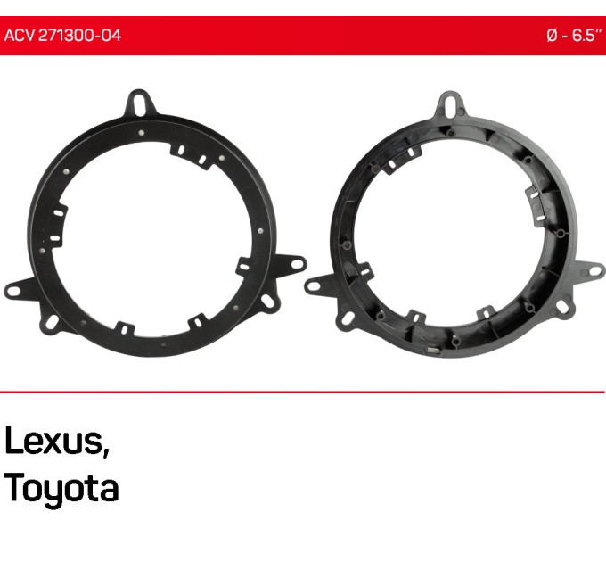 Проставки під динаміки ACV 271300-04 для автомобілів Toyota, Lexus