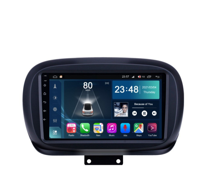 Штатна магнітола Torssen Fiat 500X 14-19 F96128 4G Carplay