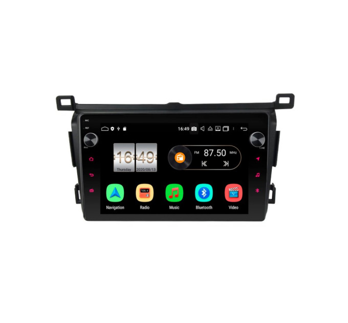 Штатна магнітола Torssen Toyota Rav4 2013-2018 MP9232 круговий огляд