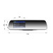 Дзеркало з відеореєстратором Falcon DVR HD70-LCD
