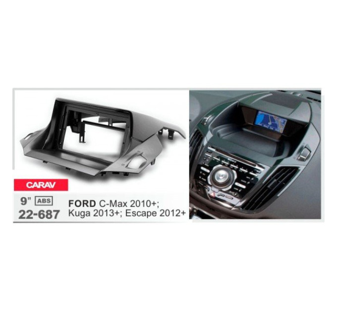 Перехідна рамка Ford C-Max, Kuga, Escape Carav 22-687