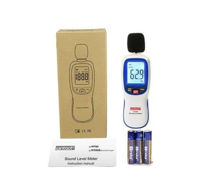 Шумомір WINTACT WT85B