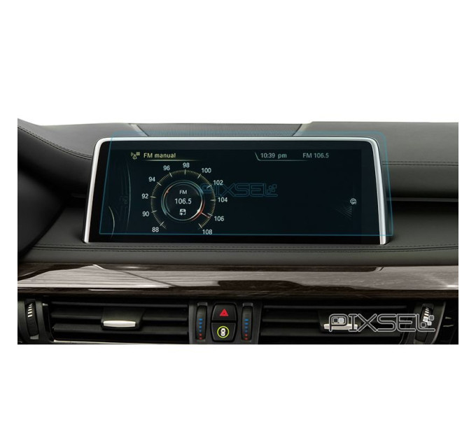 Захисне скло на монітор BMW X5 2013-2018 (F15) (гартоване) Pixsel BMW-2117-T