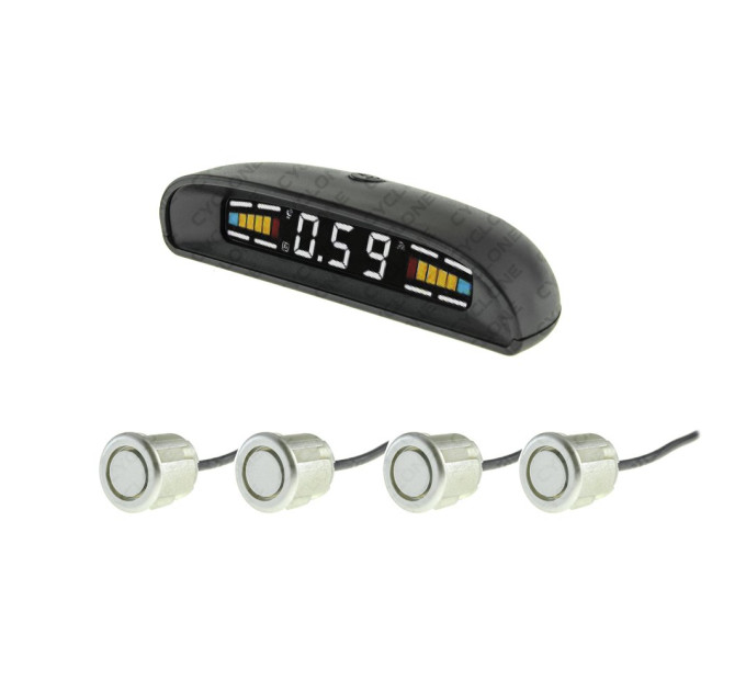 Парктронік CYCLONE SQ-4D silver