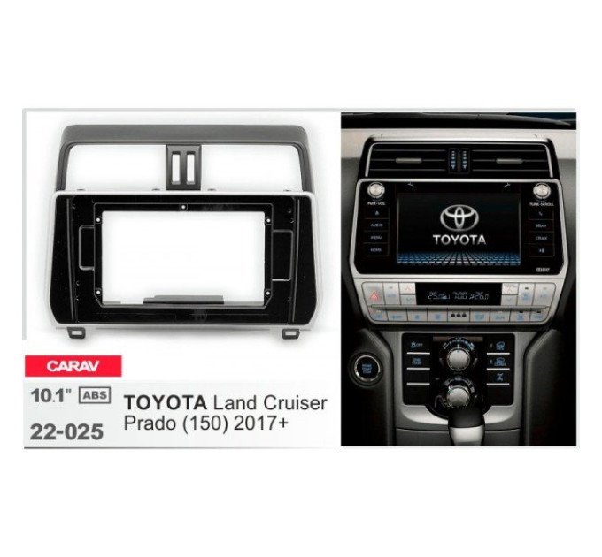 Перехідна рамка Toyota Land Cruiser Prado Carav 22-025