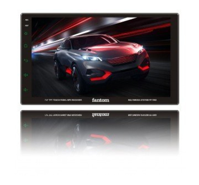Автомагнітола Fantom FP-7092 Black/Green