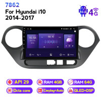 Штатна магнітола ECOBOOST FFT740Q-1262 HYUNDAI i10