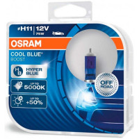 Комплект галогенних ламп OSRAM Cool Blue Boost 62211CBB-HCB H11 80W 12V PJ19-2 Комплект галогенних ламп OSRAM Cool Blue Boost 62211CBB-HCB H11 80W 12V PJ19-2