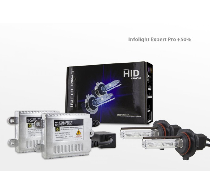 Комплект ксенону Infolight Expert Pro CANBUS HВ4 9006 5000K +50%