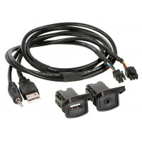 Адаптер для штатних USB/AUX-роз'ємів Volkswagen Polo ACV 44-1324-003
