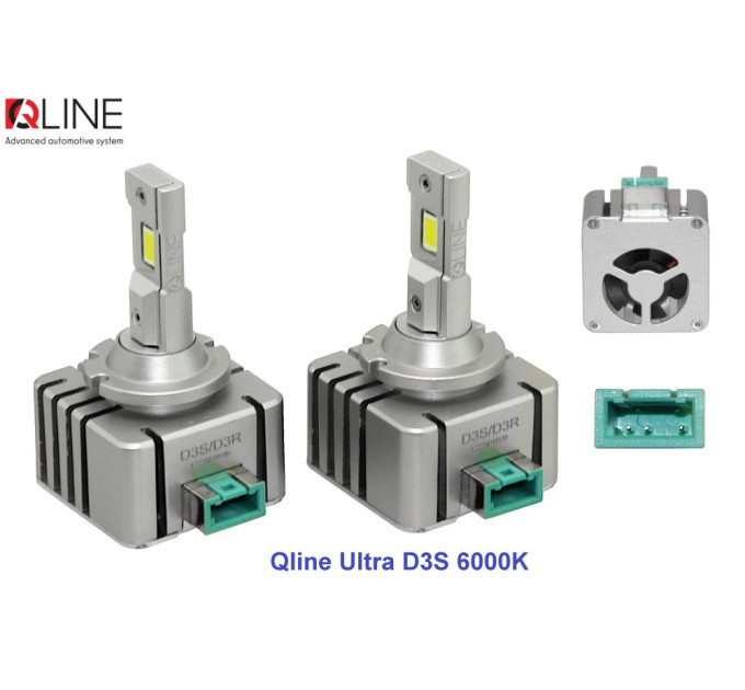 Світлодіодні лампи Qline Ultra D3S 6000K
