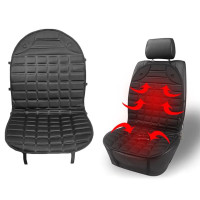 Накидка на сидіння з підігрівом Aikesi 02 GB4706 Black 2шт