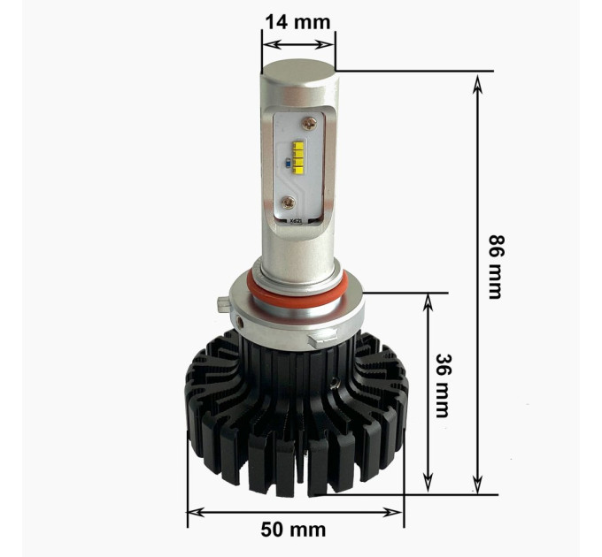 Світлодіодні лампи Prime-X KC2 9006 (5000К)
