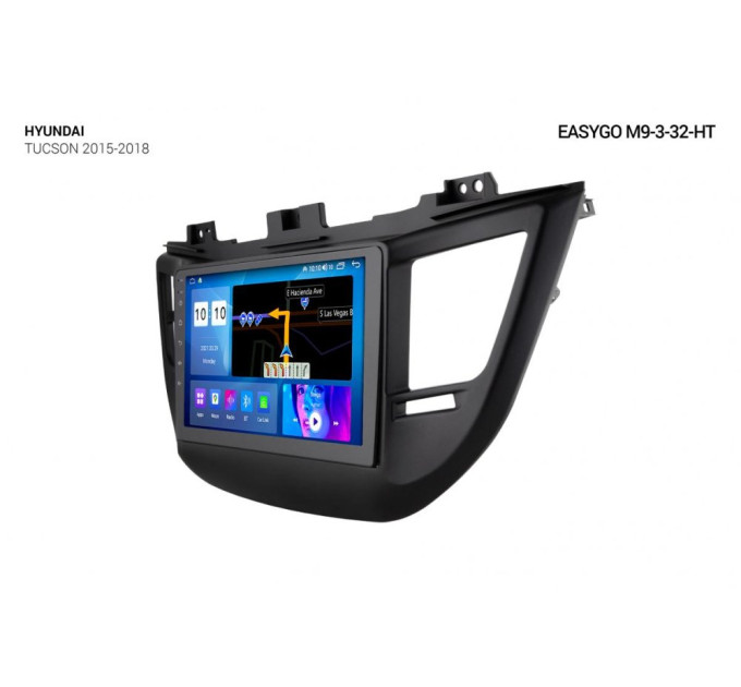 Штатна магнітола EasyGo M9-3-32-HT Hyundai Tucson 2015-2018