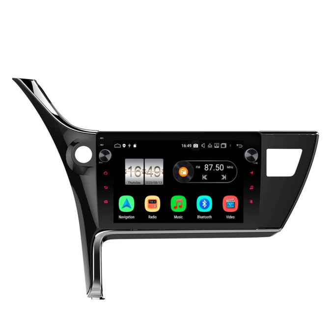 Штатна магнітола Torssen Toyota Corola 17 MP10232 круговий огляд
