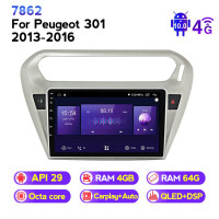 Штатна магнітола ECOBOOST FFT740Q-1306 Peugeot 301