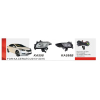 Протитуманні фари Vitol KA-598B-W KIA Cerato 2012-15 Протитуманні фари Vitol KA-598B-W KIA Cerato 2012-15