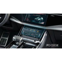 Захисне скло на клімат контроль Audi Q8 / SQ8 / RSQ8 2018- (матове) Pixsel AUDI-9452-M