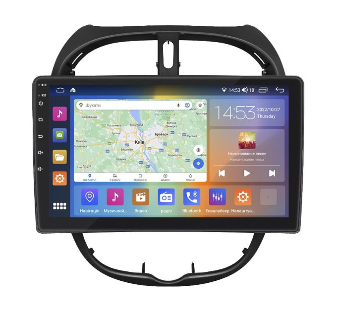 Штатна магнітола Peugeot 206 1998-2012 Element Prime 4/64 CarPlay 4G