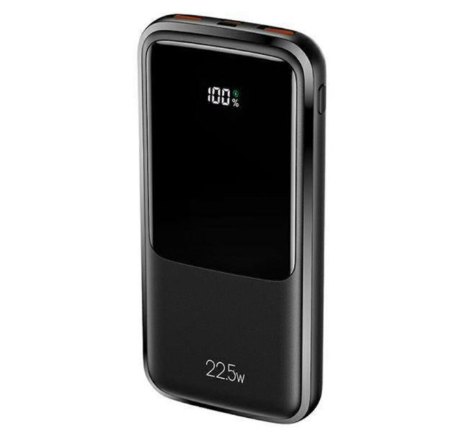 Повербанк Usams US-CD161 PB58 Dual QC3.0+PD 10000 mAh Black