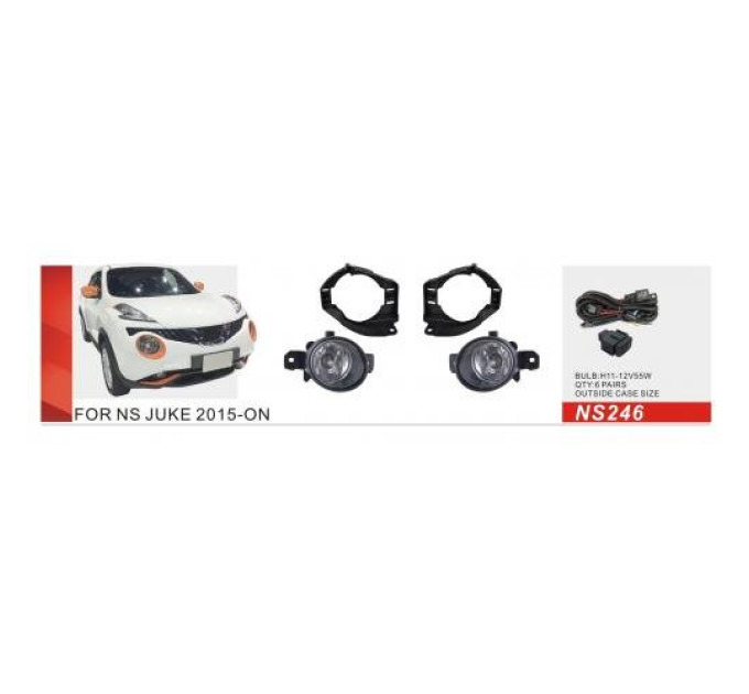 Протитуманні фари Vitol NS-246 Nissan Juke 2015