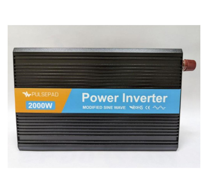Автомобільний інвертор Pulsepad MSW-2000 12V 2000W MODIFIED SINE WAVE