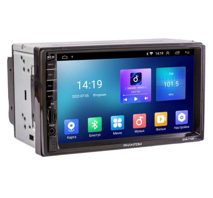 Автомагнітола Phantom DVA-7125