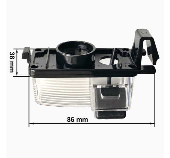 Камера заднього огляду Prime-X CA-9547 Nissan