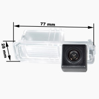 Камера заднього огляду Prime-X CA-9538 VW, Skoda, Seat