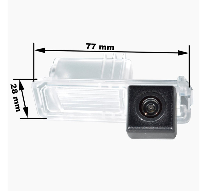 Камера заднього огляду Prime-X CA-9538 VW, Skoda, Seat