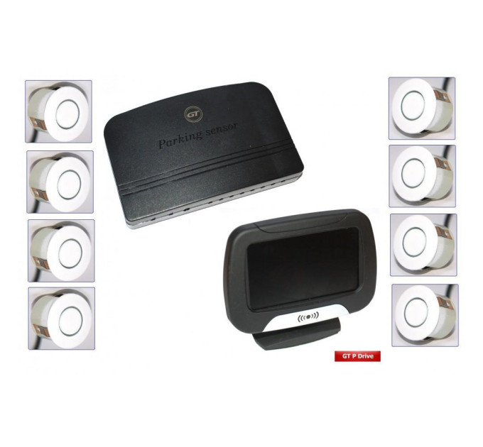 Парктронік GT P Drive 8 white (P DR8 White)
