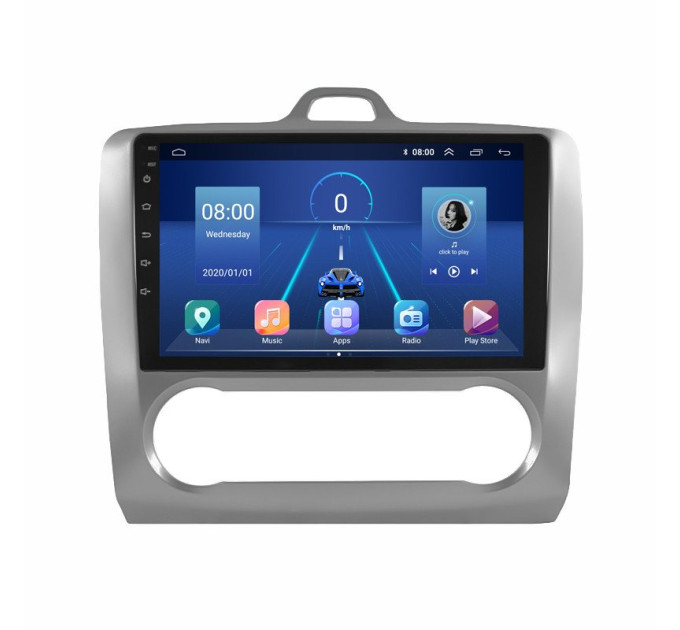 Штатна магнітола Ford Focus 2004-2008 Element 6/128 4G CarPlay