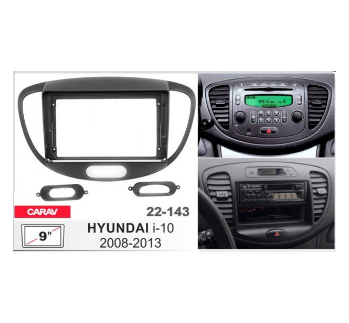 Перехідна рамка Hyundai i-10 Carav 22-143